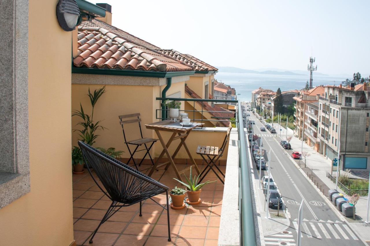 Precioso Atico Con Terraza Y Vistas A Silgar. Sanxenxo Exterior foto